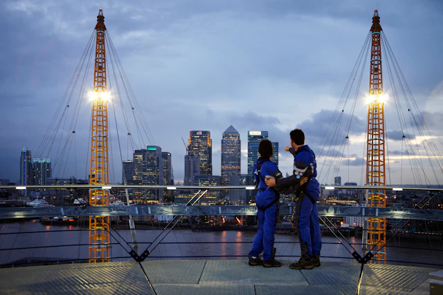 Up at the O2 ticket visit photo